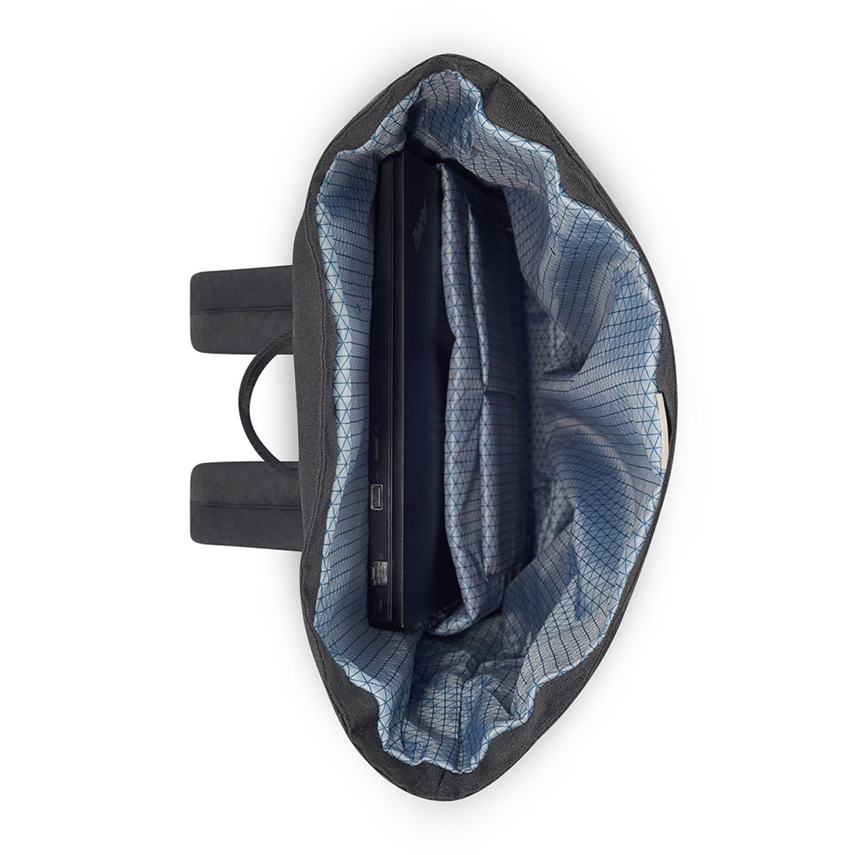 Backpack Citypak Rolltop 15.6" Negro Delsey image number null