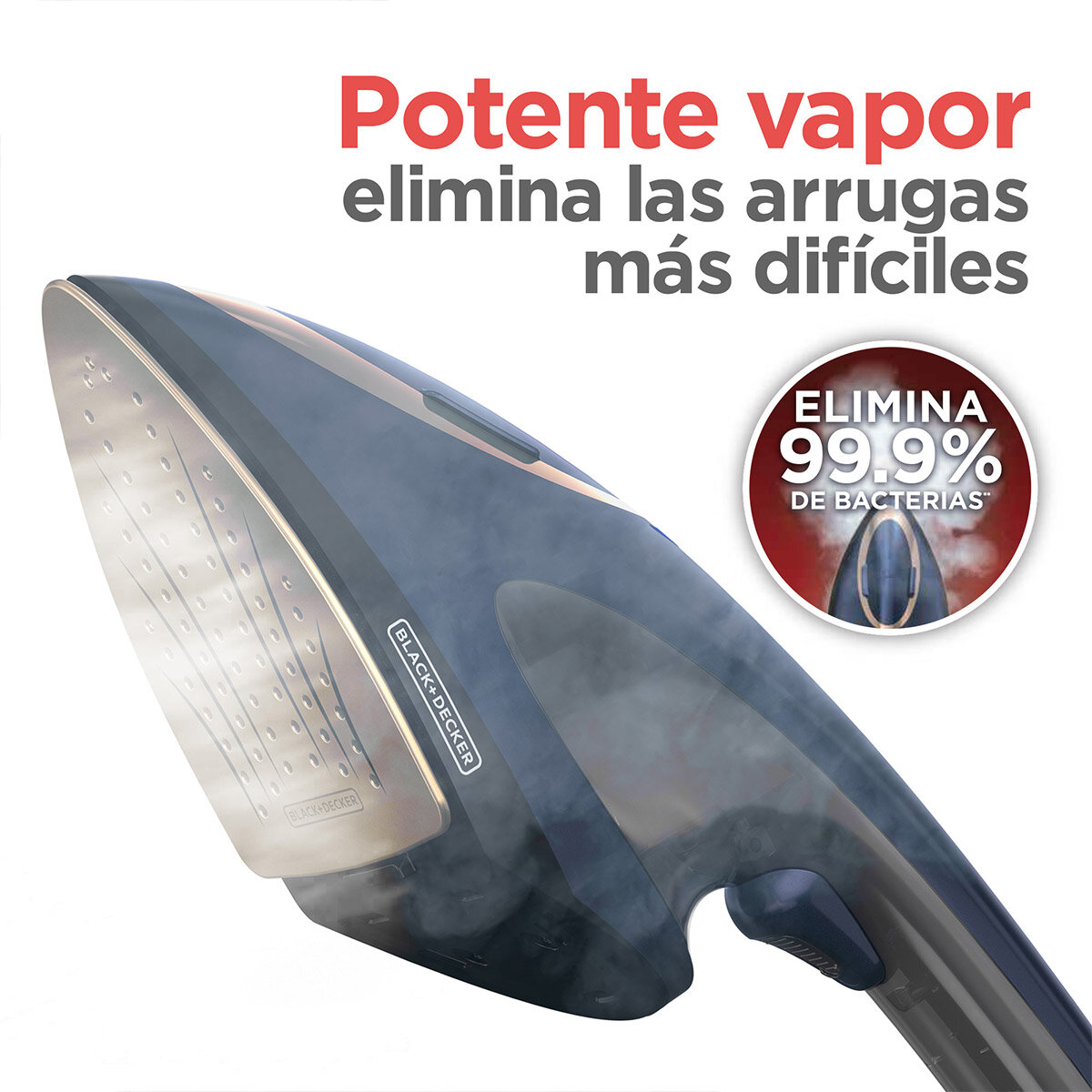 Plancha De Vapor 2 en 1 Black+Decker image number null