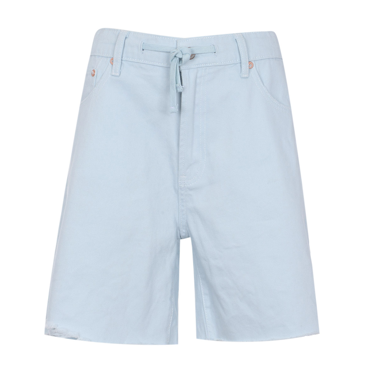 Bermuda Bull Denim Con Cord&oacute;n Jeanious Para Mujer Curvy image number null