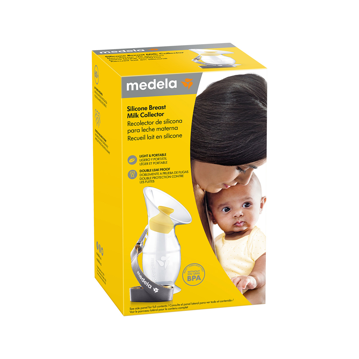 Recolector para Leche Materna + 60 Parches Absorbentes Medela image number null