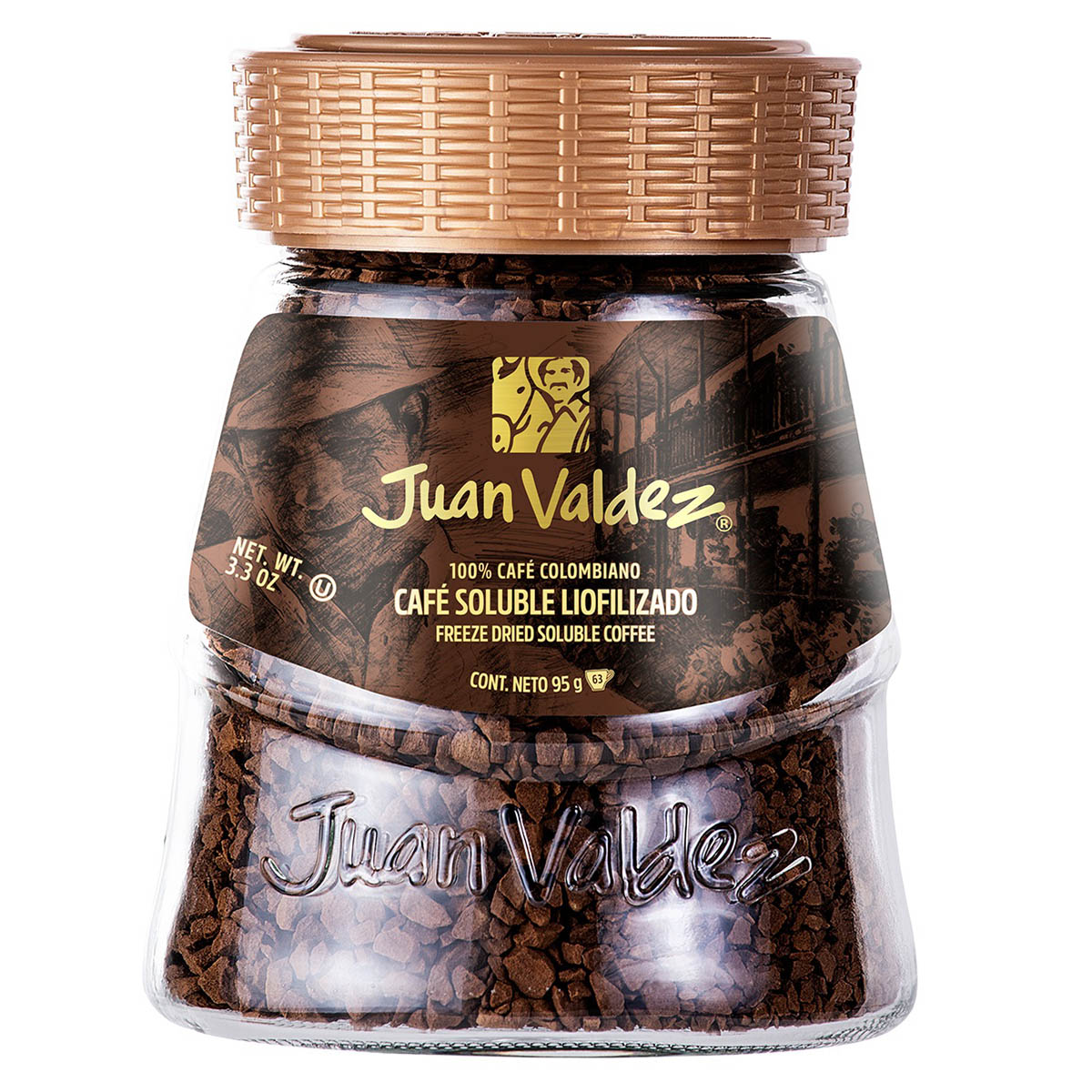 &nbsp;Caf&eacute; Micro Molido Regular Liofilizado 95 G Juan Valdez image number null
