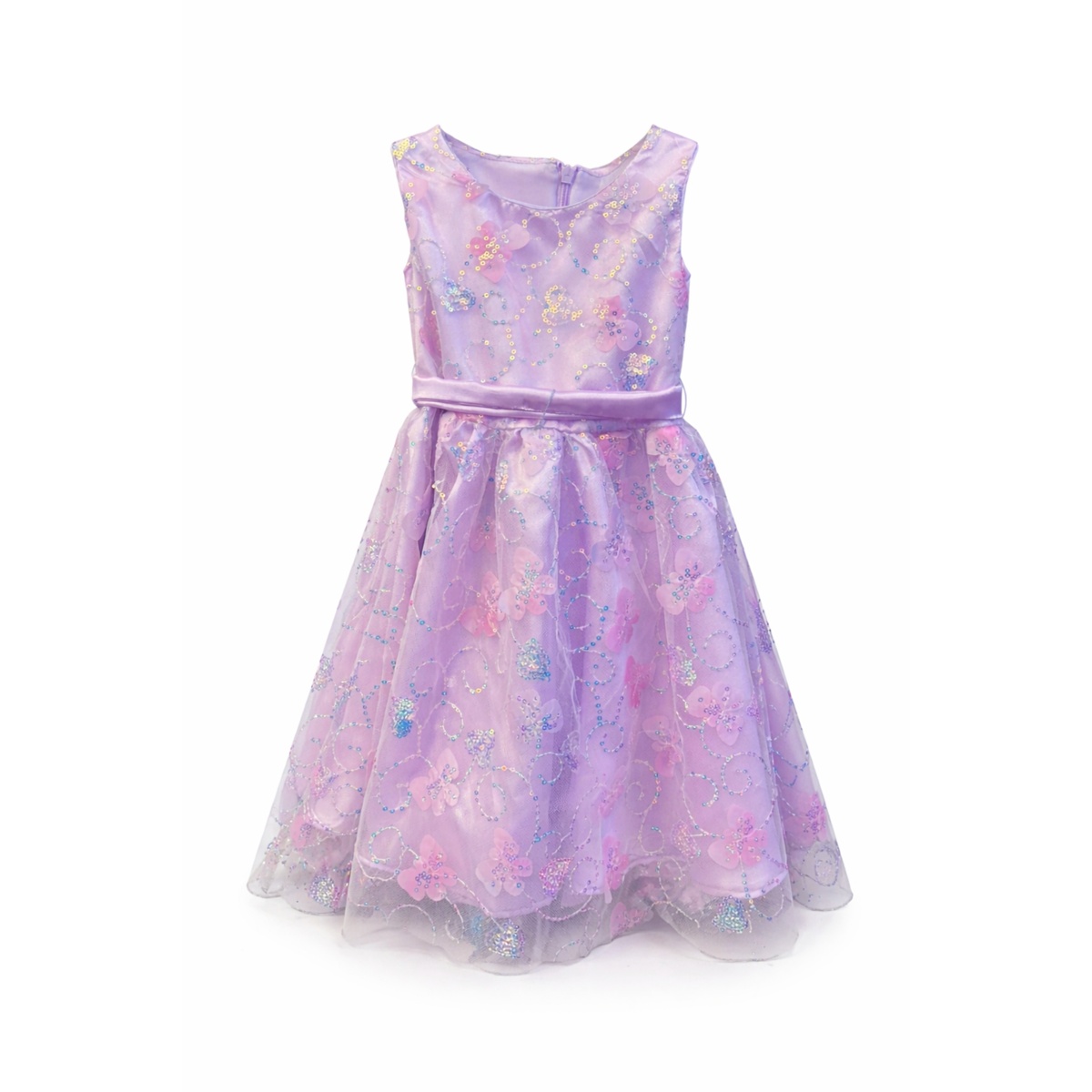 Vestido Flores Tul y Mo&ntilde;o Pink Galery para Ni&ntilde;a image number null