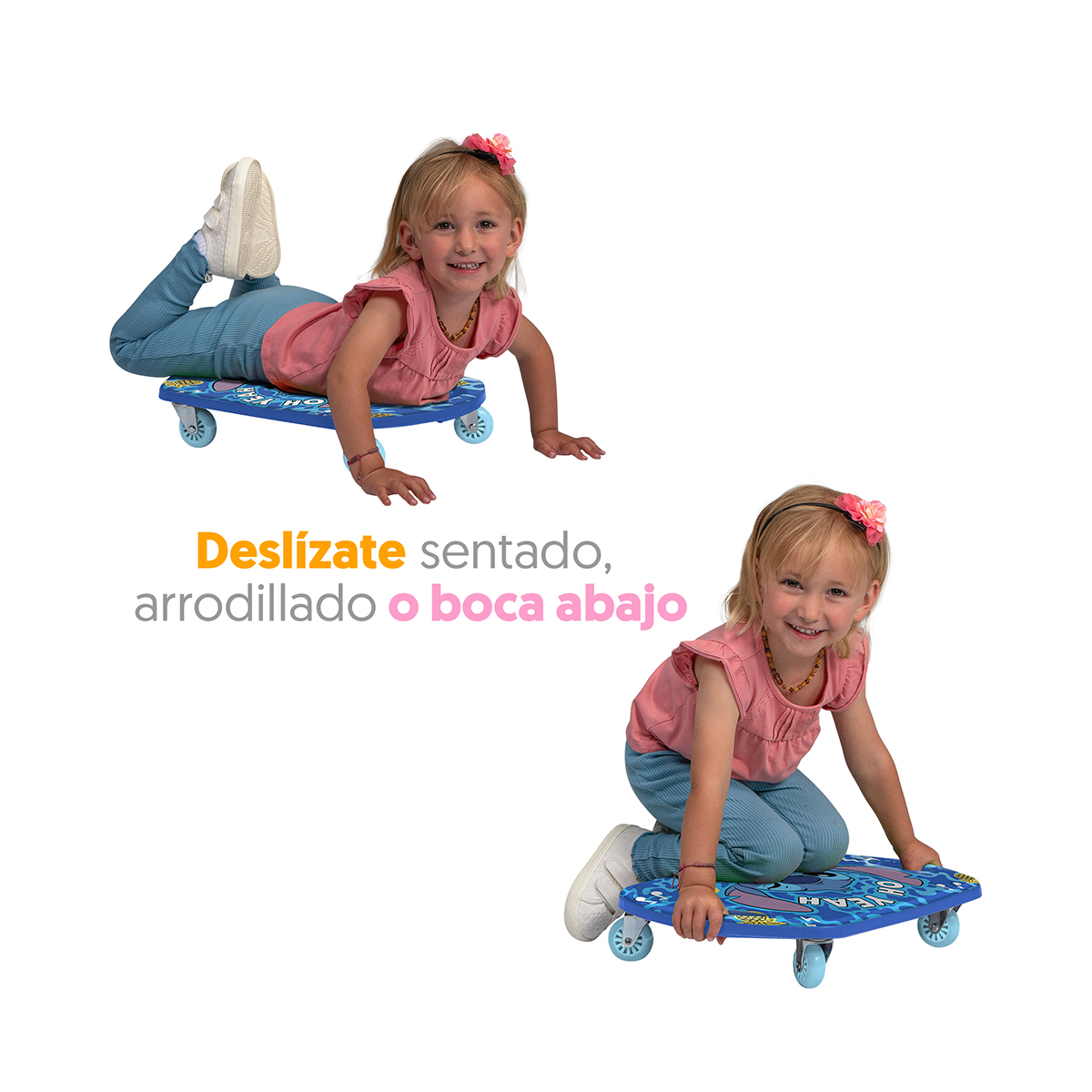 Stitch Tabla Deslizable Flying Wheel image number null