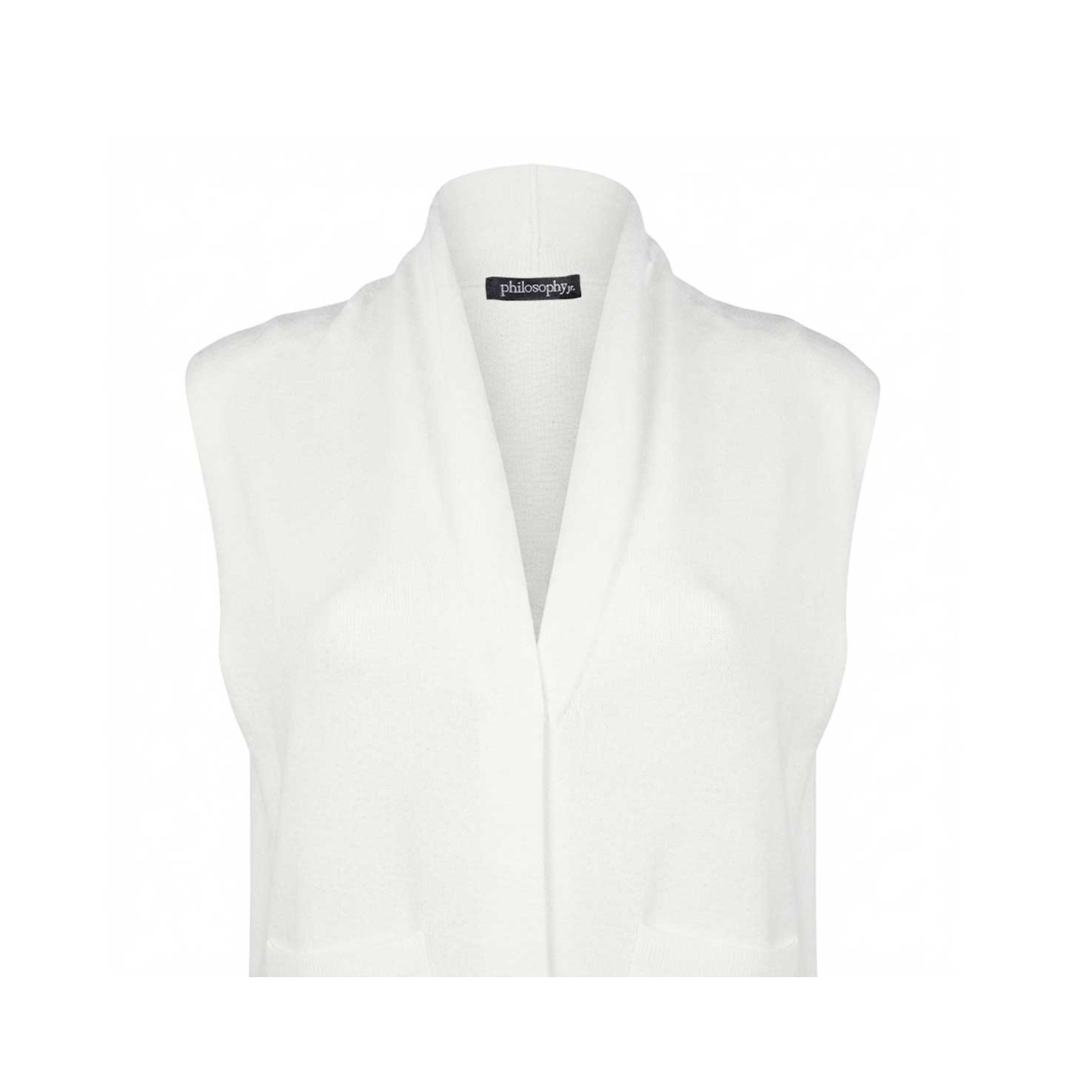 Chaleco De Punto Con Bolsillos Philosophy Para Mujer Junior image number null