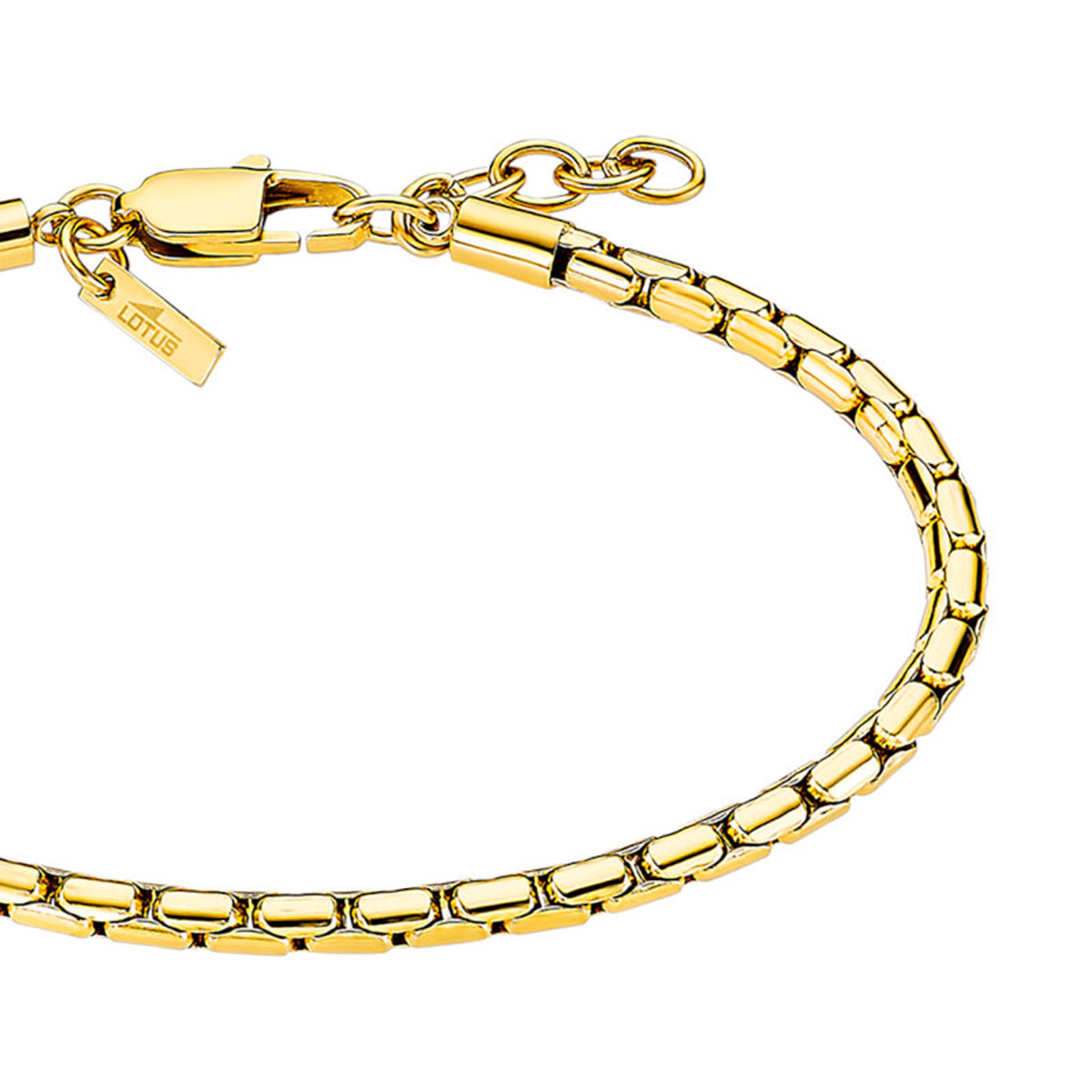 Brazaletes Acero Inoxidable Lotus Style para Hombre image number null