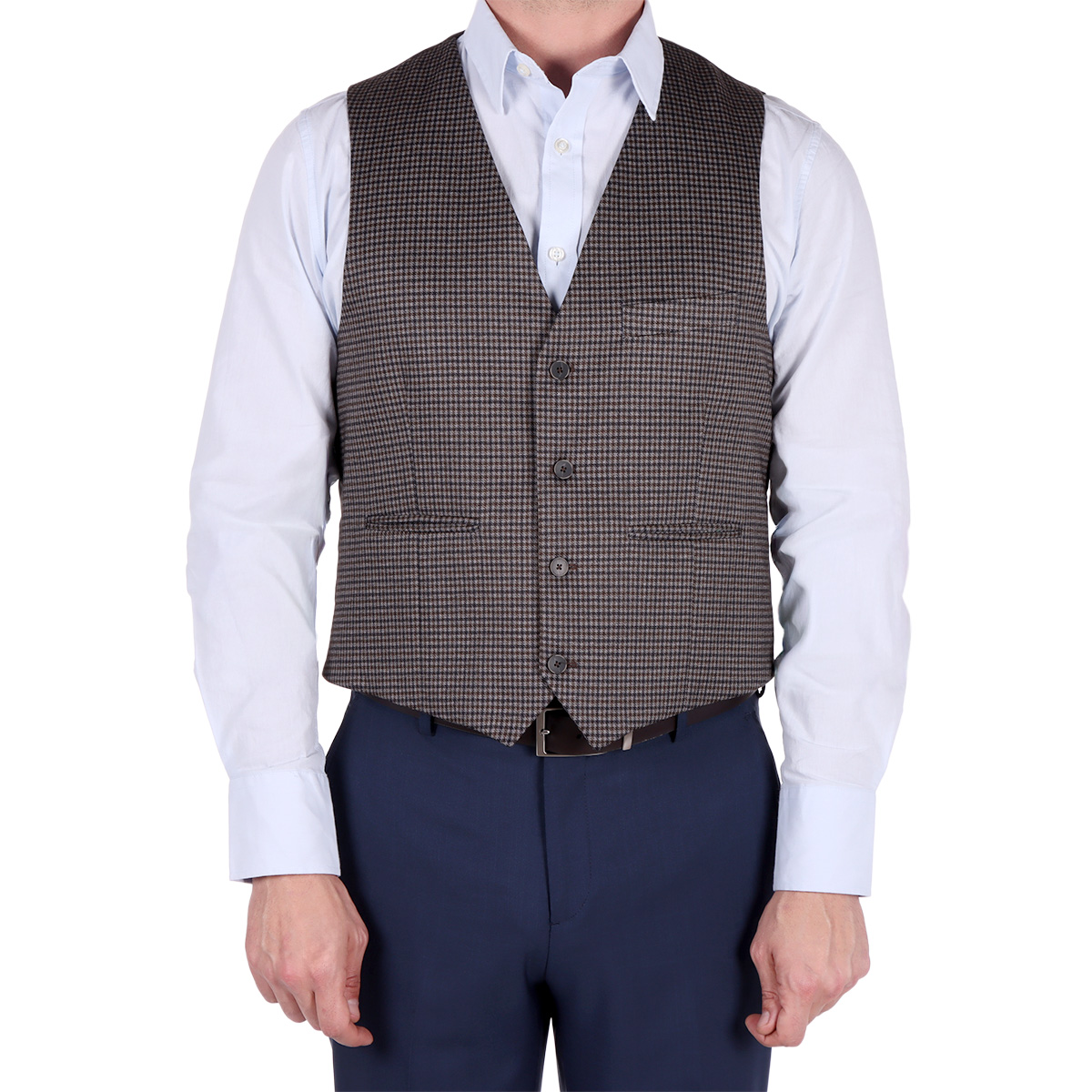 Chaleco Slim Fit Formal Elegante Bruno Magnani para Hombre image number null