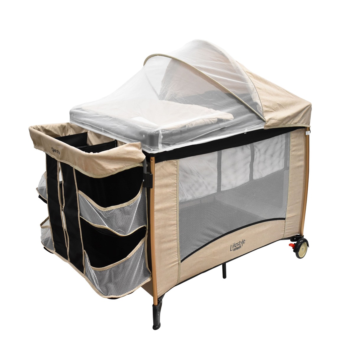 Cuna Corral Gianna Beige Lifestyle image number null