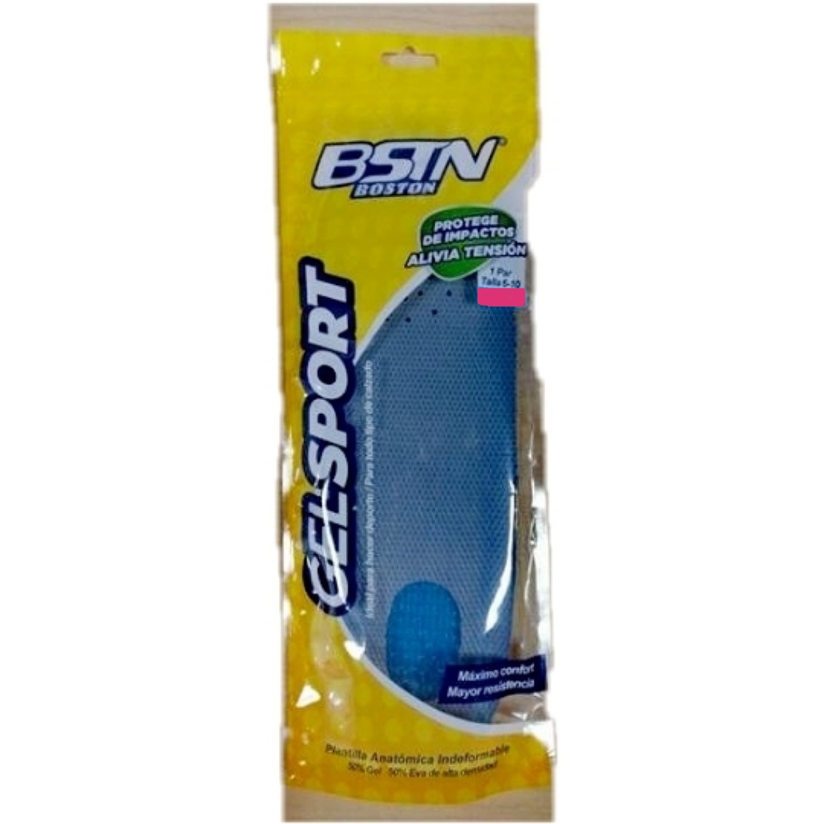 Plantilla Gel Sport Recortable Bstn Para Mujer image number null