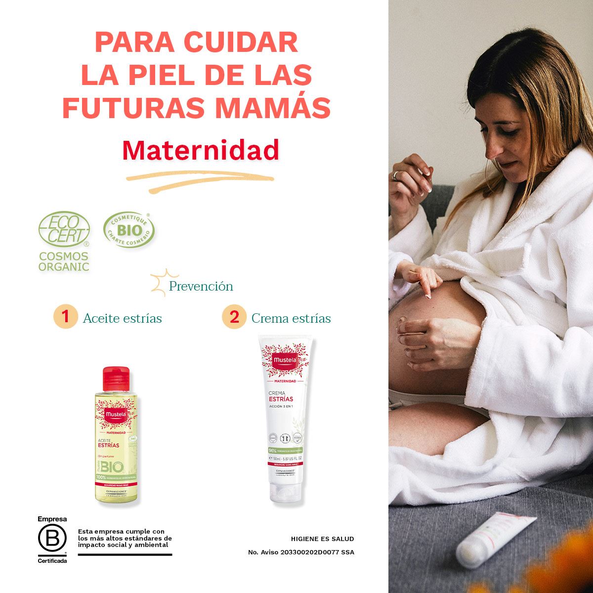 MUSTELA CREMA PREVENCI&Oacute;N ESTRIAS 150ML image number null
