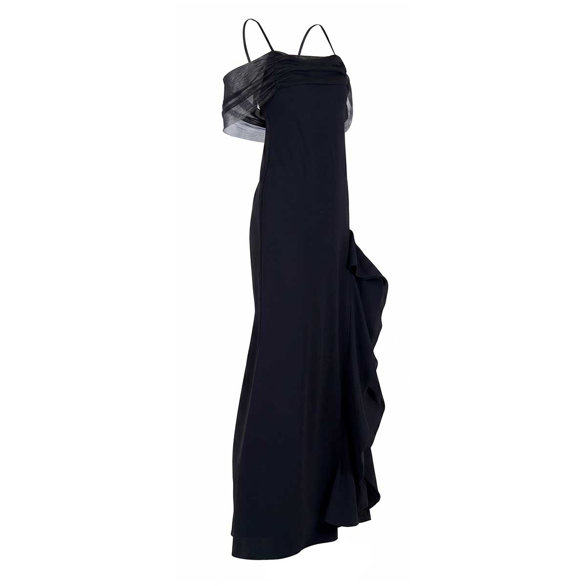 Vestido largo de fiesta con hombros descubiertos Noshe para mujer image number null