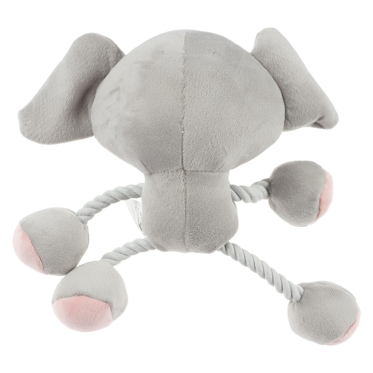 Peluche Juguete Elefante Cuerda Resistente Plata Pata Perro image number null