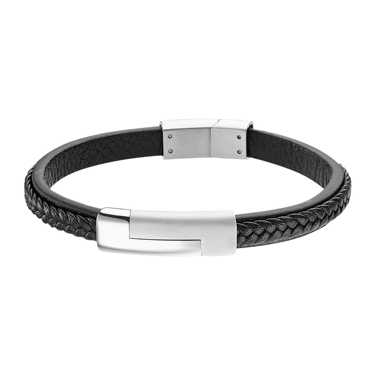 Pulsera de Piel Lotus Style para Hombre image number null