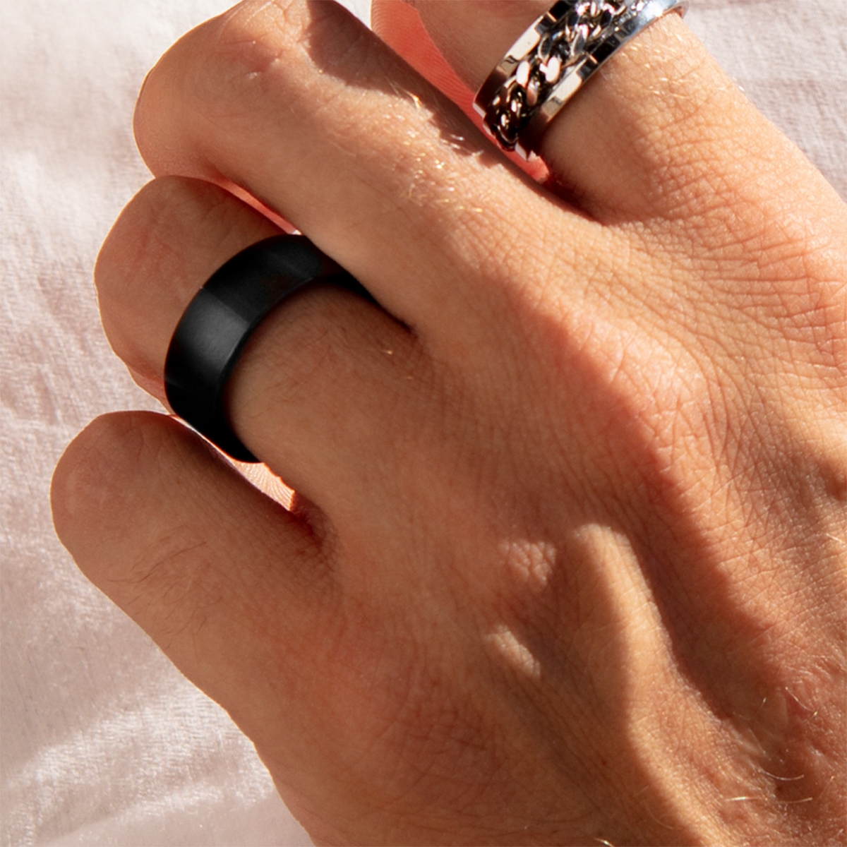 Anillo Acero Inoxidable Lotus Style para Hombre image number null