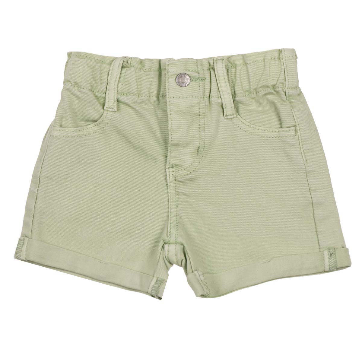 Short El&aacute;stico de Algod&oacute;n C&oacute;modo Casual JEANIOUS para Beb&eacute; Ni&ntilde;a image number null