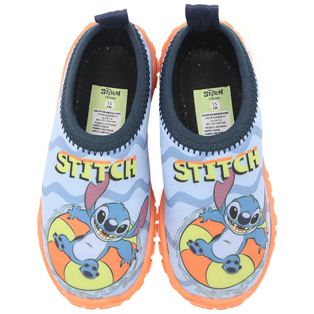 Aquashoes Stitch Azul 15-20 image number null