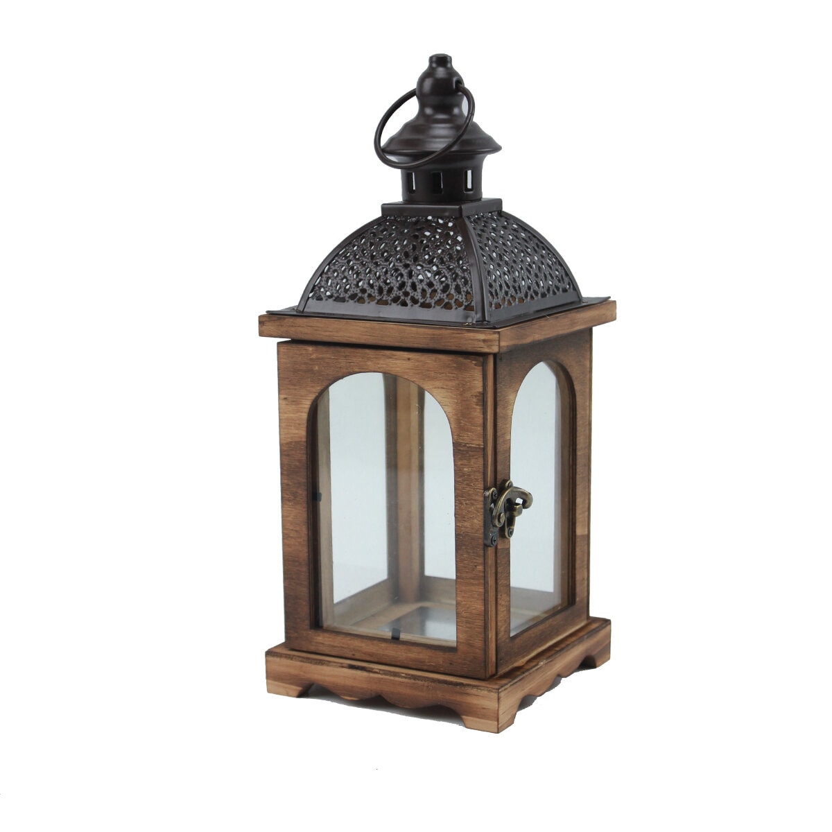 Vintage Home Linterna Walnut Ch image number null