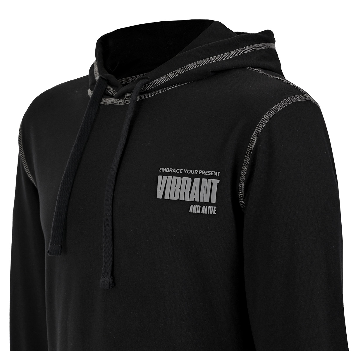 Sudadera Costuras Yongster con Dise&ntilde;o y Capucha para Hombre image number null