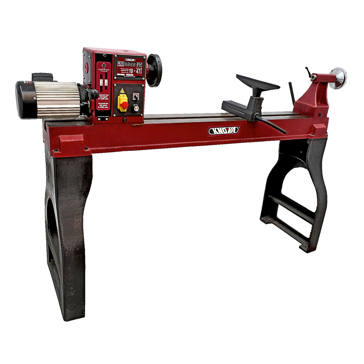 Torno para Madera de 18" de uso profesional KN WL-18B Knova image number null