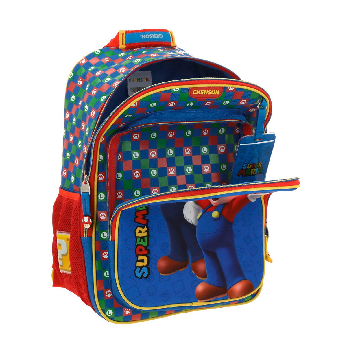 Set 3 En 1 Mochila G Super Mario Azul image number null