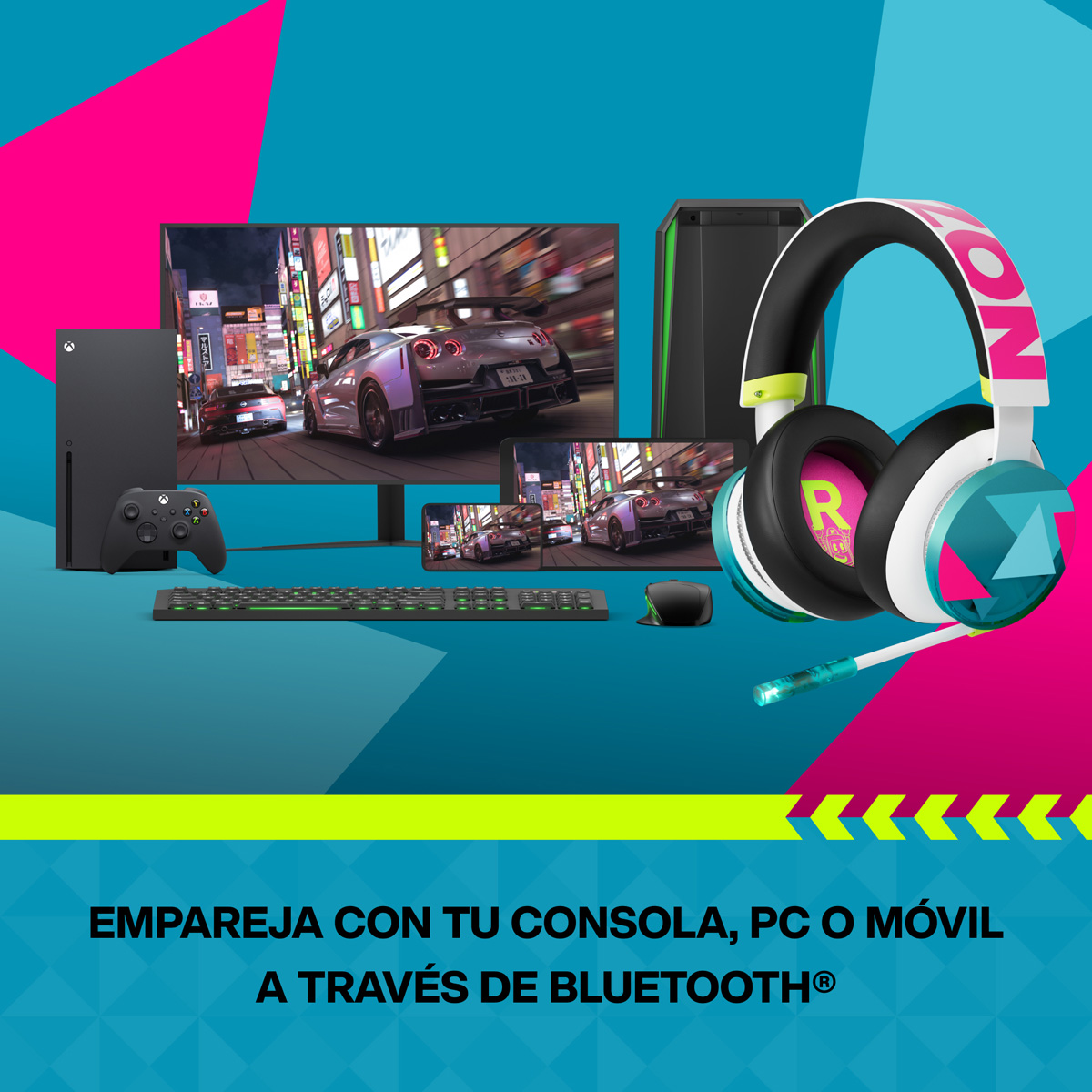 Aud&iacute;fonos Inal&aacute;mbrico Forza Hrz 6 para Xbox Series X image number null