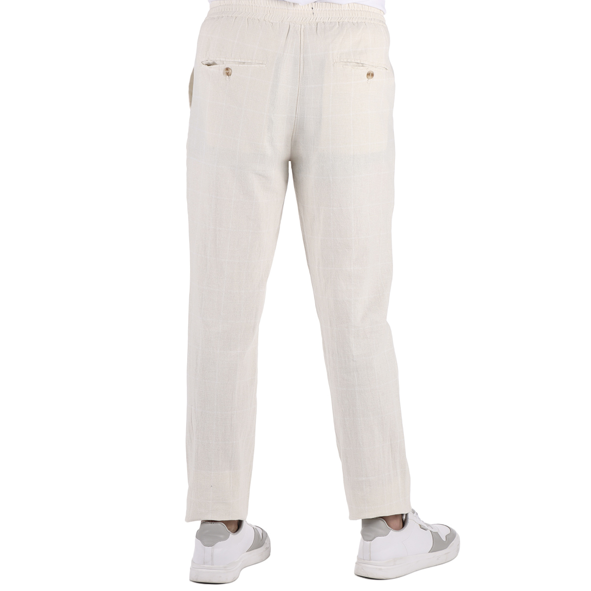Pantal&oacute;n Cuadros Jareta Casual Bruno Magnani para Hombre image number null
