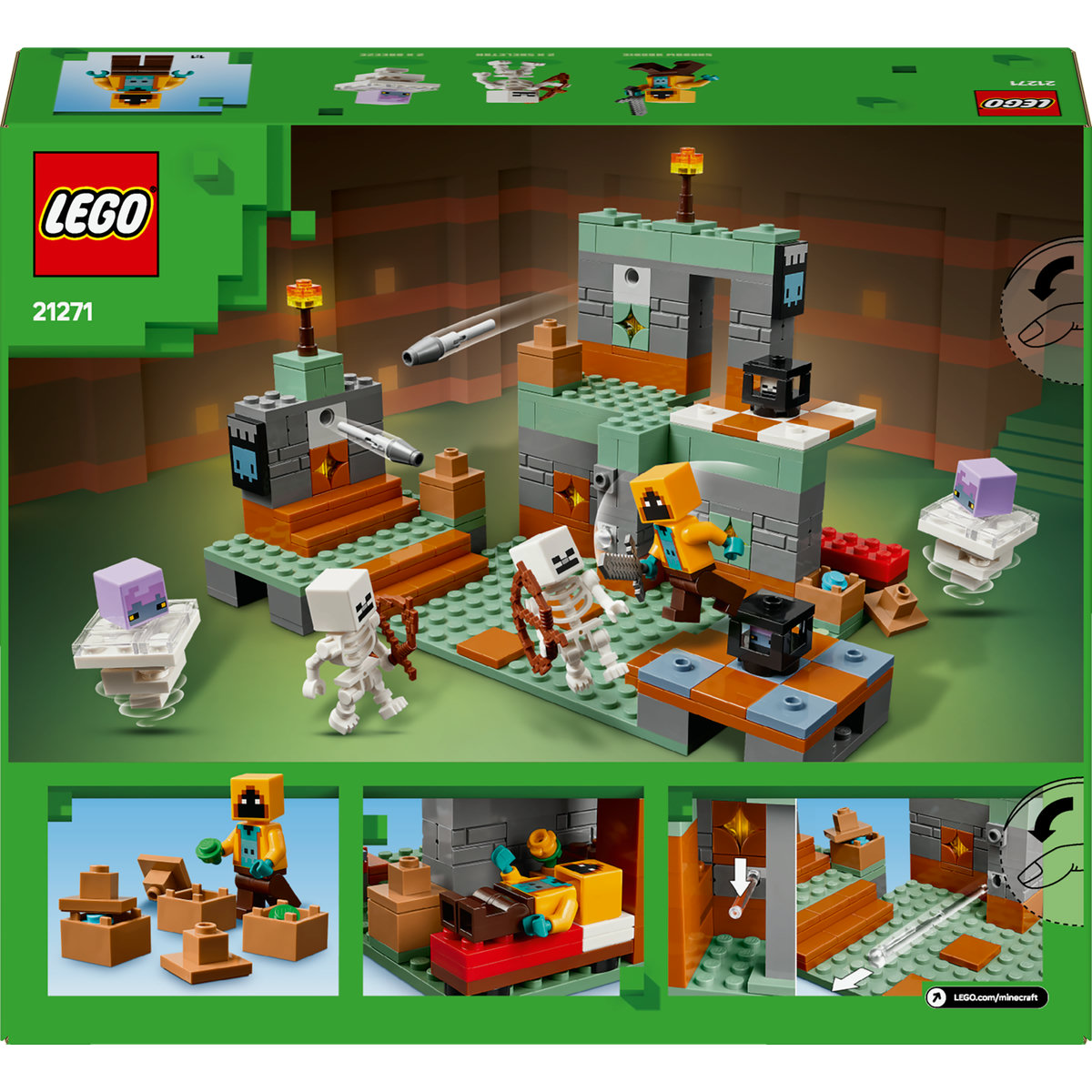 LEGO&reg; Minecraft&reg; La C&aacute;mara de Desaf&iacute;o Juguete de Construcci&oacute;n image number null