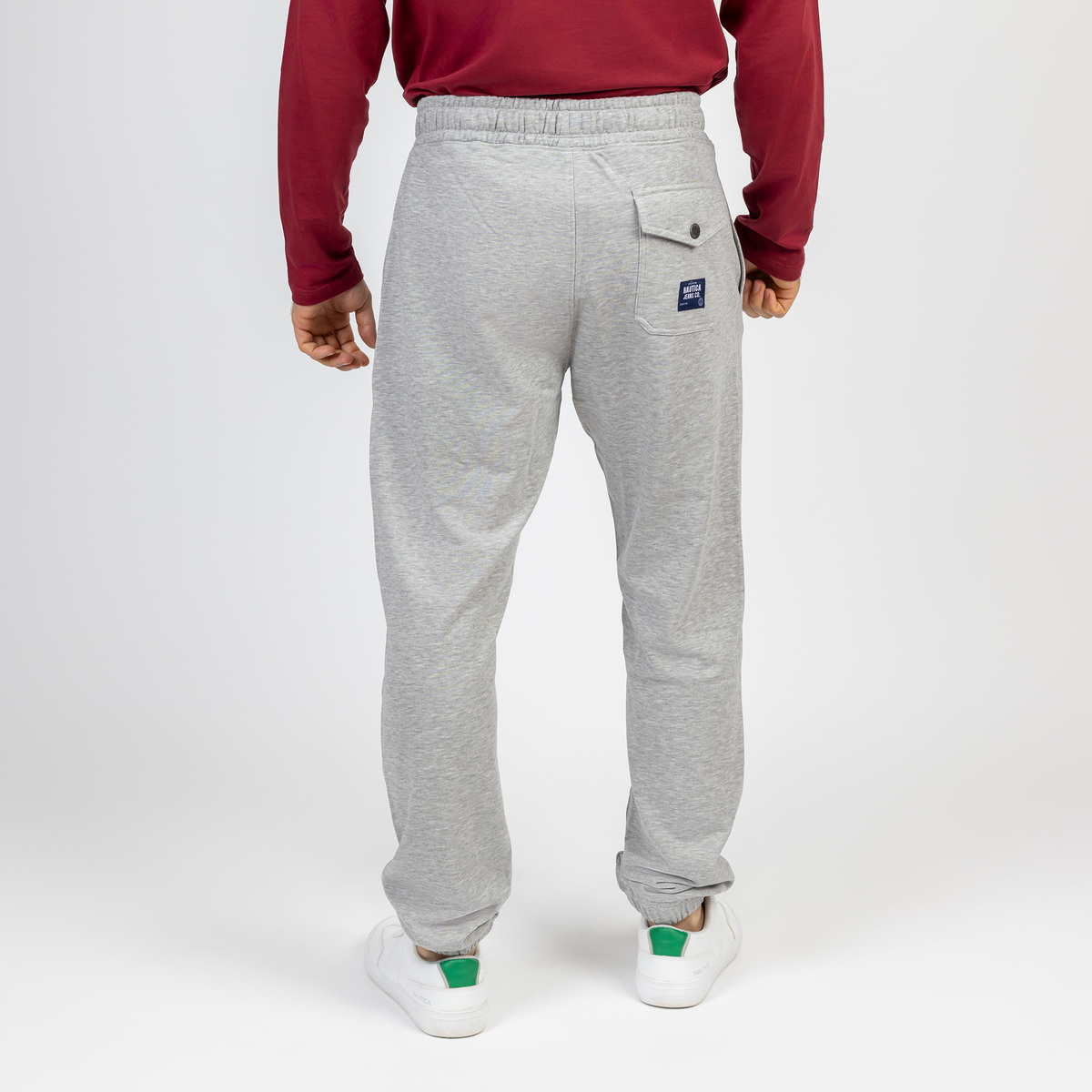 Pants Regular Fit Nautica Gris Claro para Hombre&nbsp;&nbsp;&nbsp;&nbsp;&nbsp;&nbsp; image number null