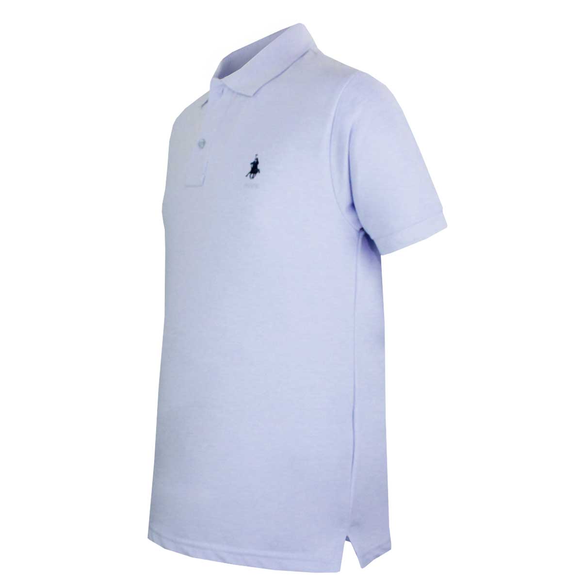 Playera Talla Plus Polo Manga Corta Jaspe Cielo RCB Polo Club Modelo elo 104Bpcielo Para Hombre image number null