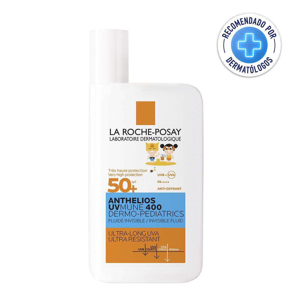 La Roche Posay Anthelios Uvmune 400 Dermo-pediatrics Fluido Invisible Fps 50 image number null