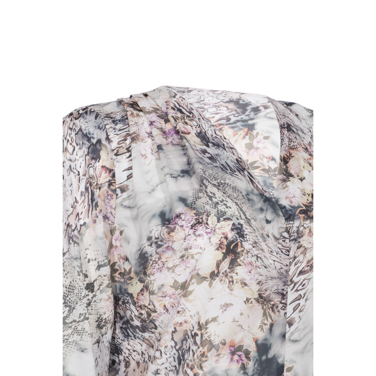 Blusa Estampada Alan Austin Para Mujer Curvy image number null