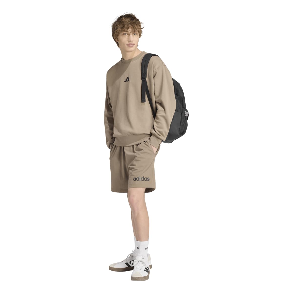 Short Casual Adidas Caf&eacute; para Hombre image number null