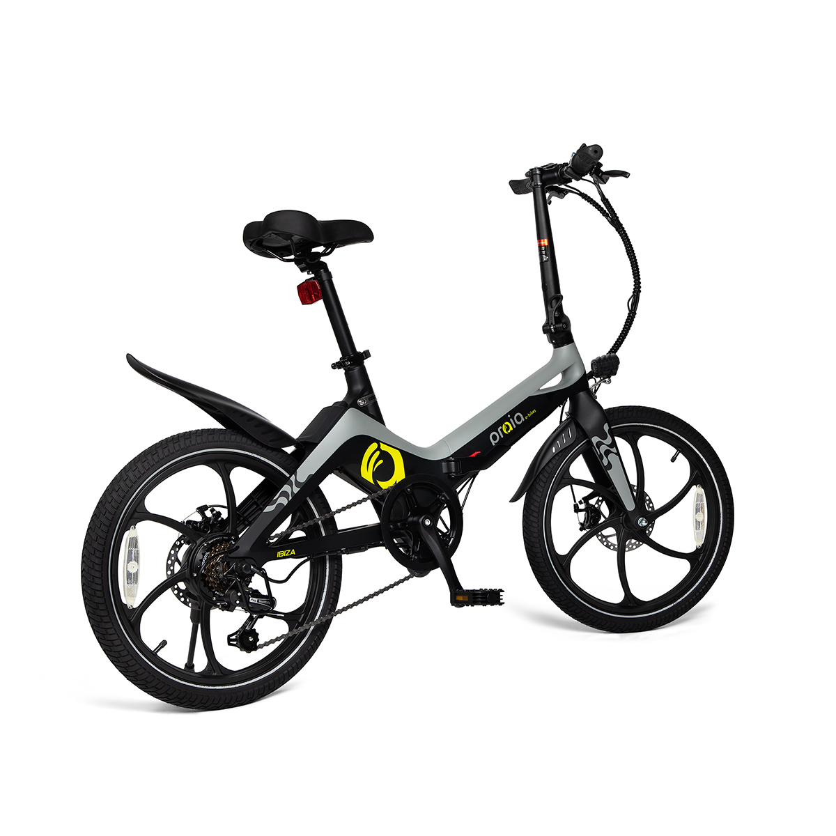 Bicicleta El&eacute;ctrica Praia Ibiza Black Gray 350W image number null