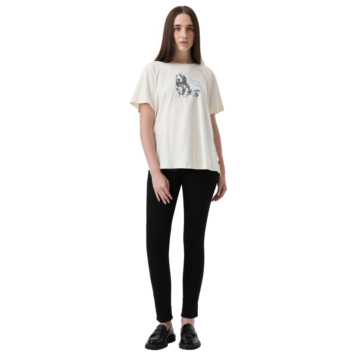 Levi&rsquo;s&reg; Playera Perfect Logo para Mujer Curvy image number null