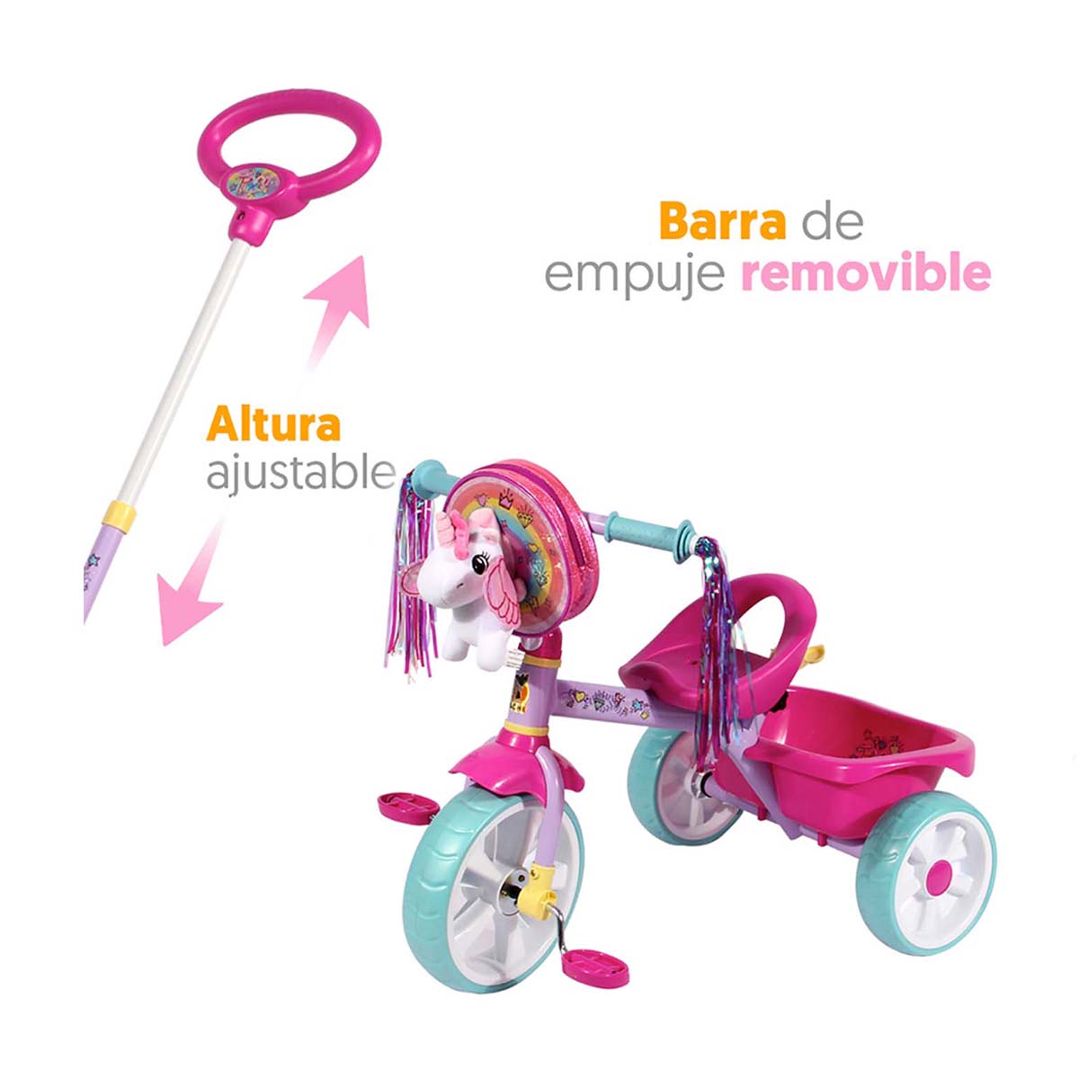 Triciclo Trixie Apache Flying Wheel image number null