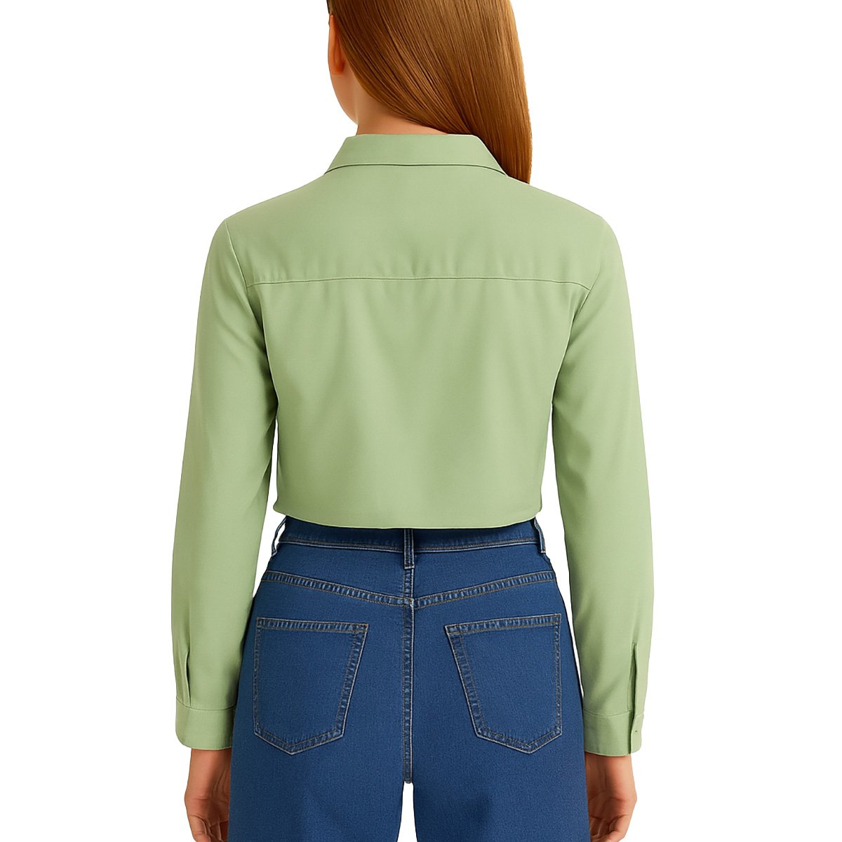 Blusa Ml Bolsillos Tiras Forever 21 para Mujer Junior image number null