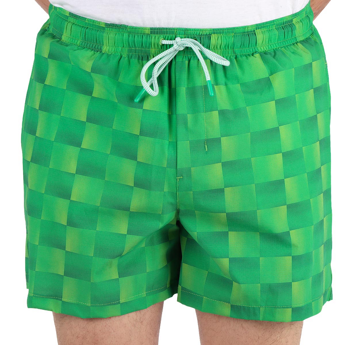 Traje de Ba&ntilde;o Estampado Cuadros Jeanious Hombre image number null