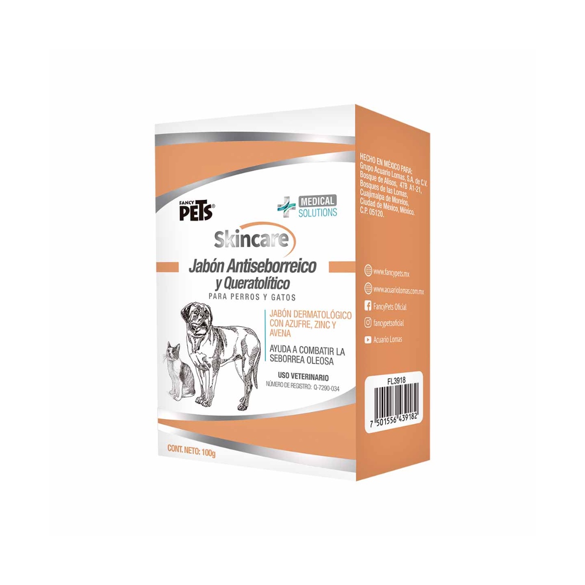 Skincare Jab&oacute;n Antiseborreico Y Queratolitico Medical Solutions image number null