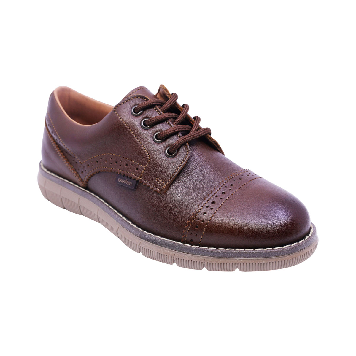 Zapato Con Agujeta 18-24 Caf&eacute; Audaz image number null