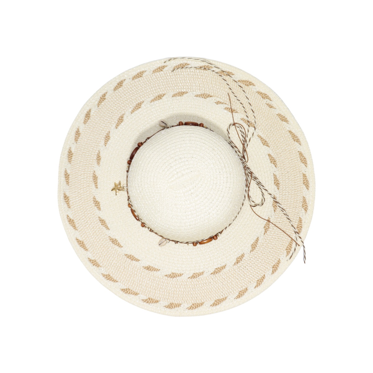 Sombrero De Playa Con Conchitas B Phi By Philosophy Jr image number null