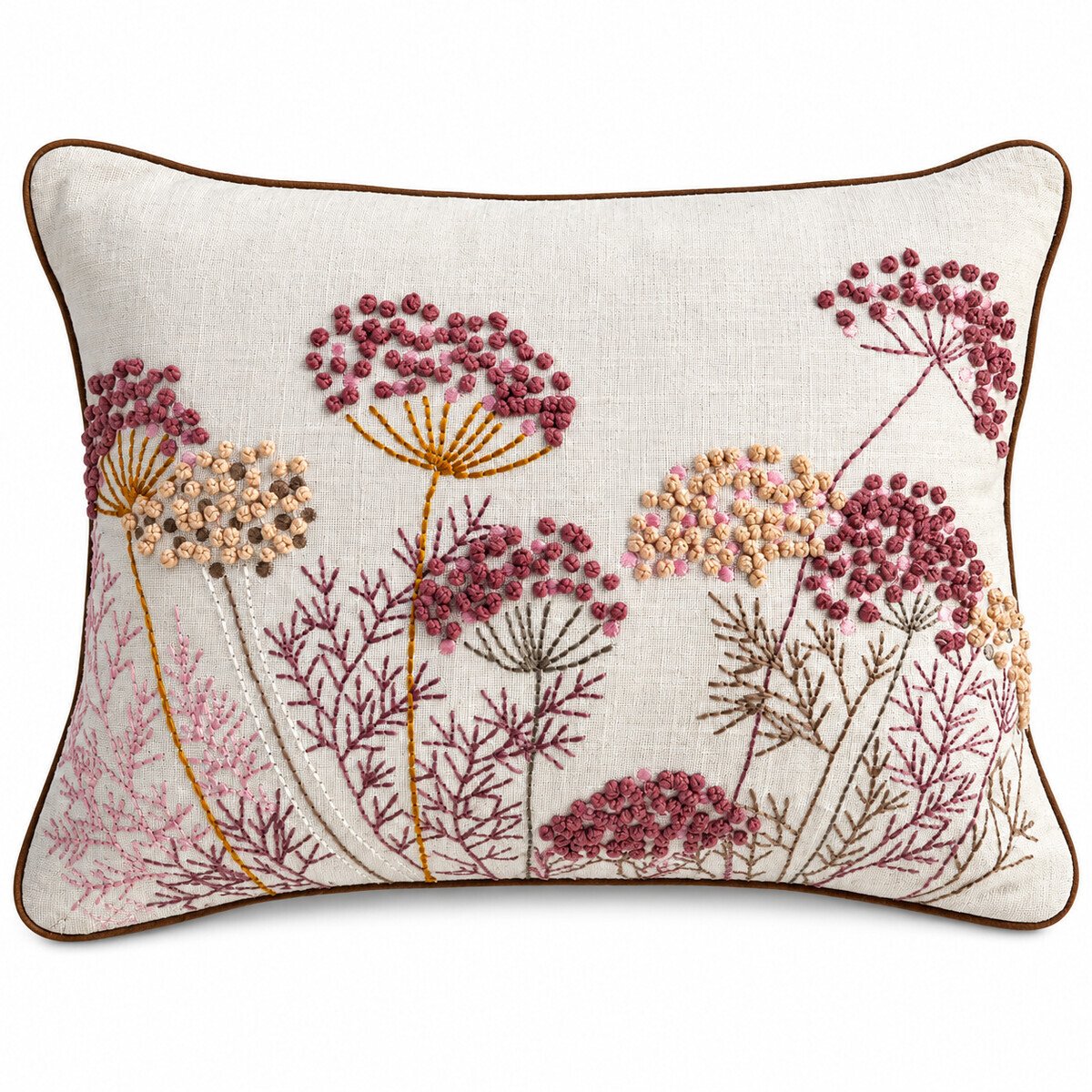 Coj&iacute;n Lumbar Floral Blush Vintage Home image number null