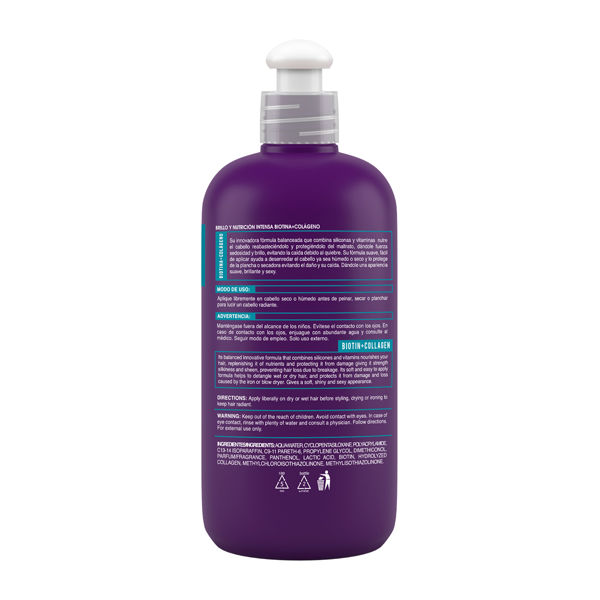 Crema De Peinar Activee 9 Fl. Oz. Biotin+Collagen image number null