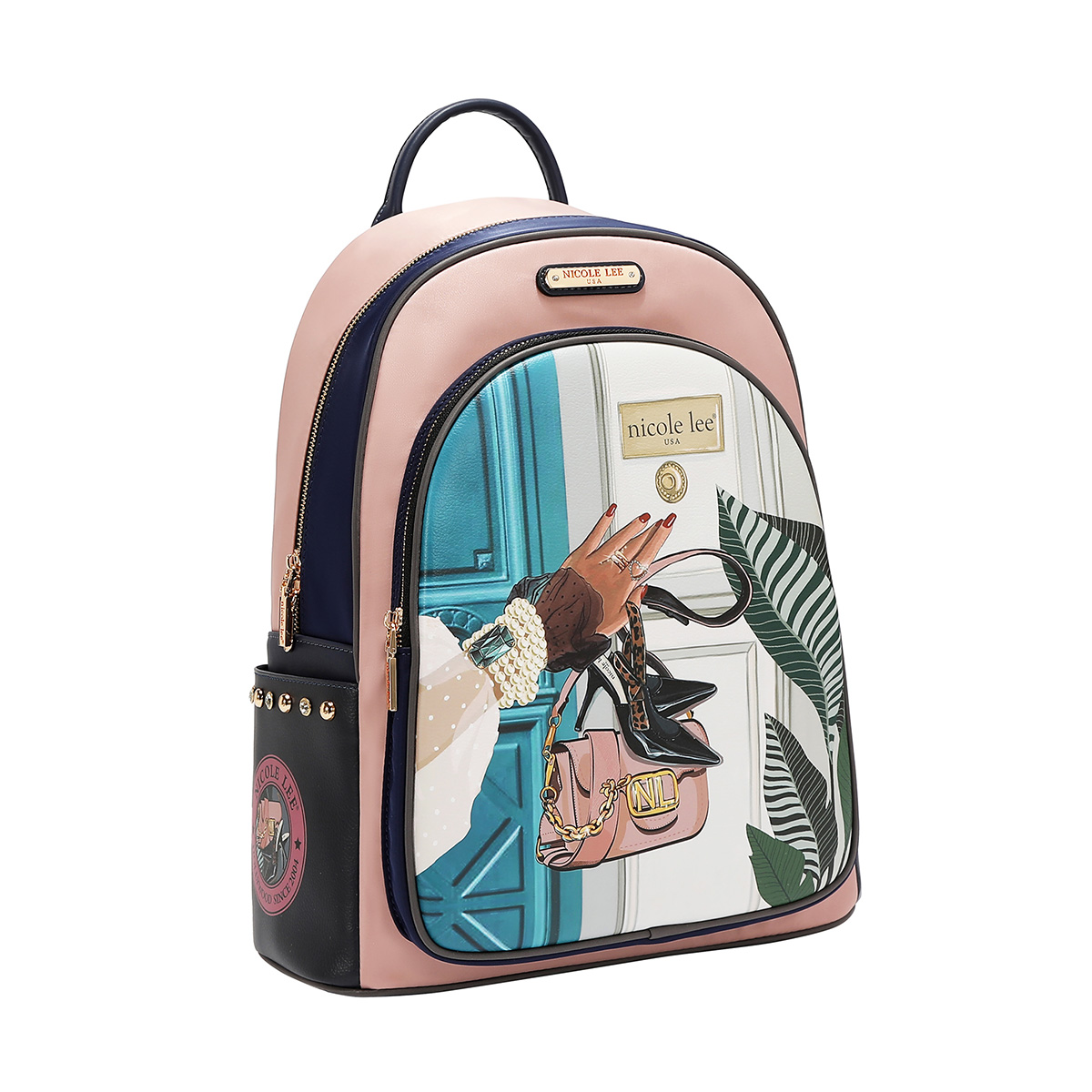 Mochila Multicolor Emotion Nicole Lee Bp16698-Emt image number null