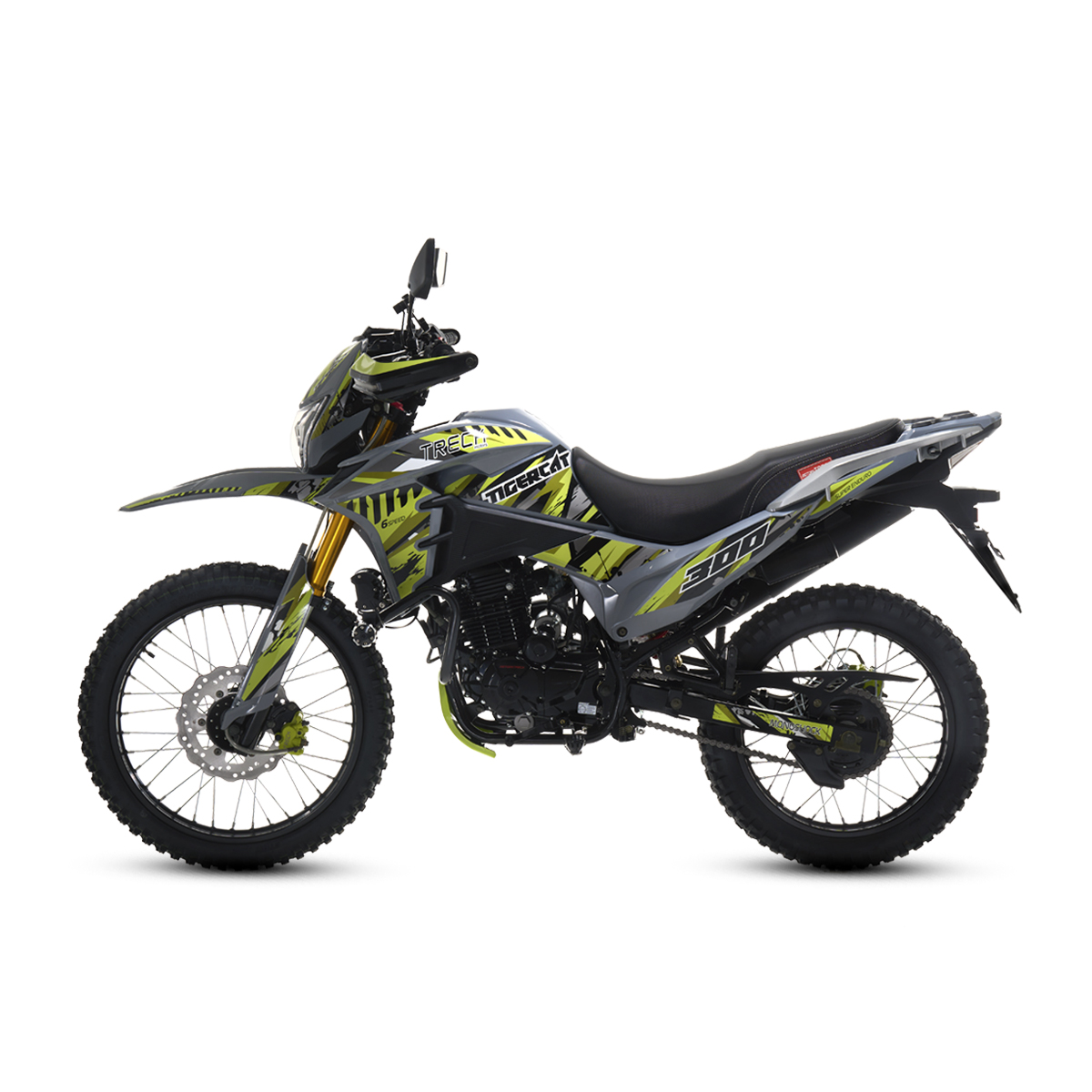 Motocicleta Doble Proposito Treck Motors Tigercat 300 Verde 2026 image number null