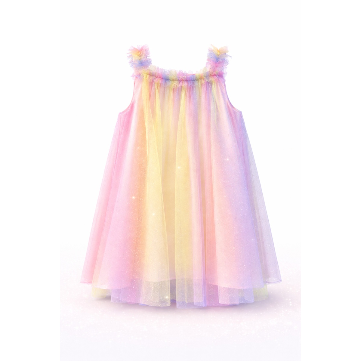 Vestido Flores sin Manga Pink Gallery para Ni&ntilde;a image number null