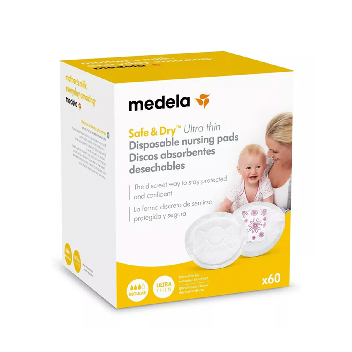 Recolector para Leche Materna + 60 Parches Absorbentes Medela image number null