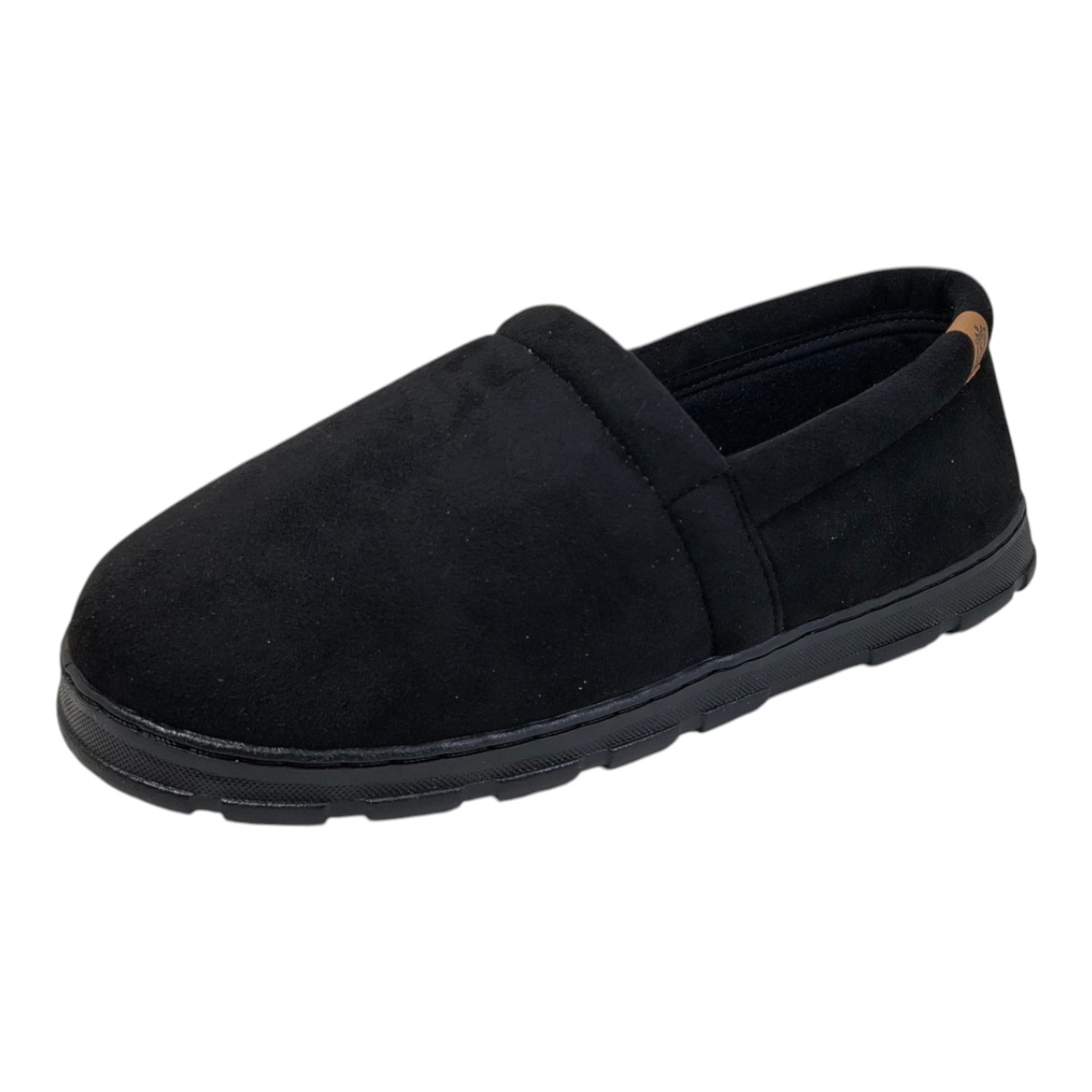 Pantufla Lisa Cerrada Stahl Negro para Hombre image number null