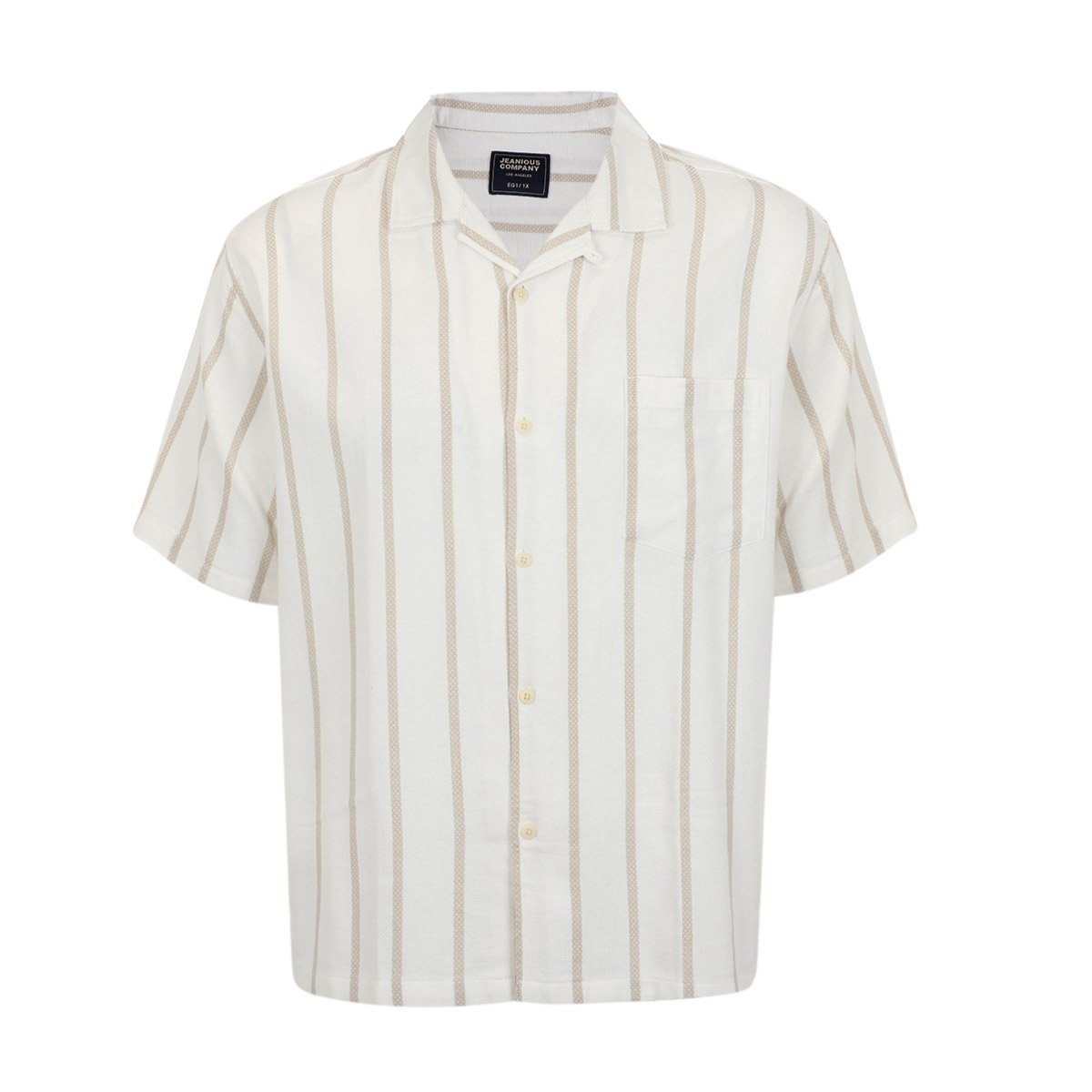 Camisa Maquinilla Jeanious Manga Corta para Hombre Plus image number null