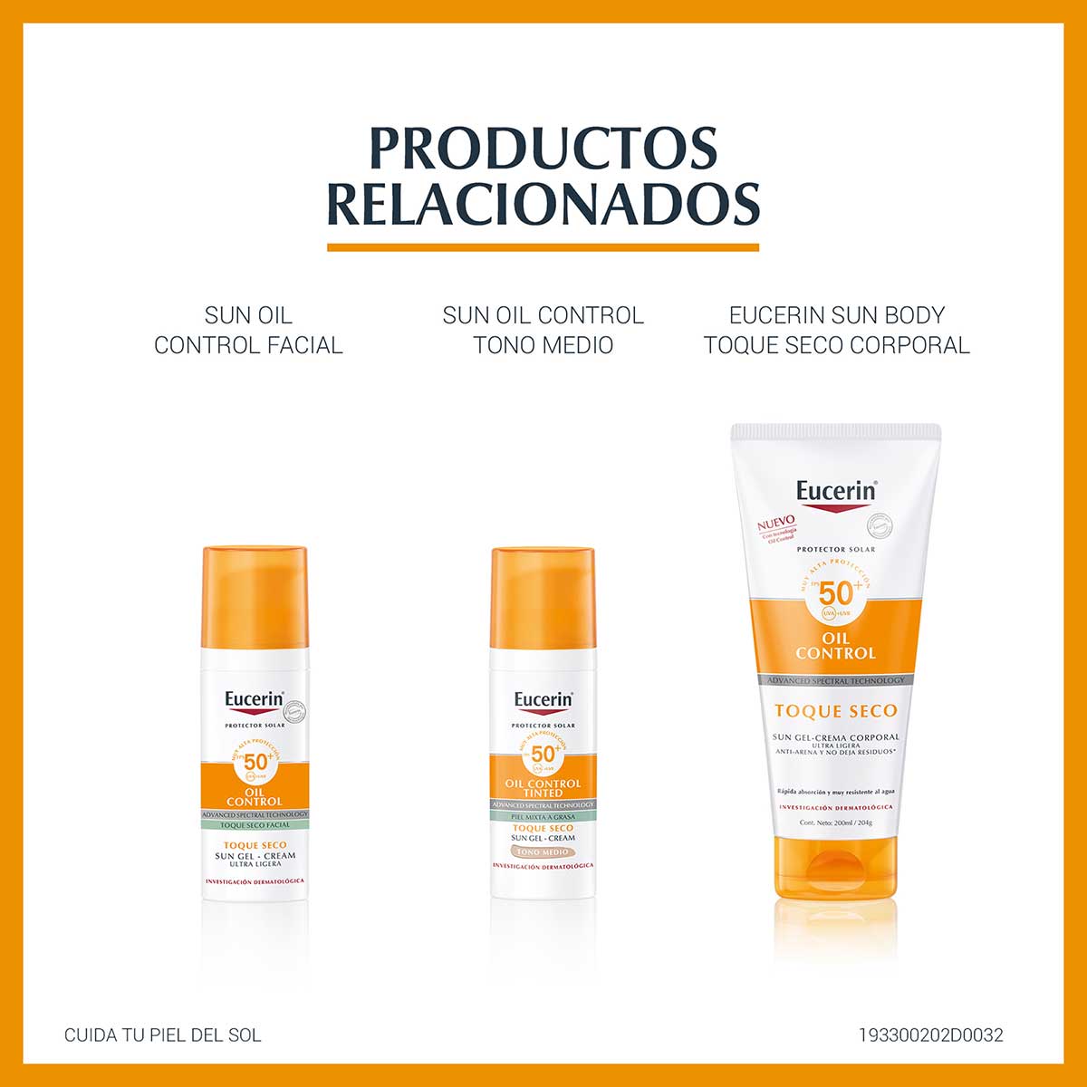 Eucerin Sun Oil Control Tinted Light Fps+50 50Ml image number null