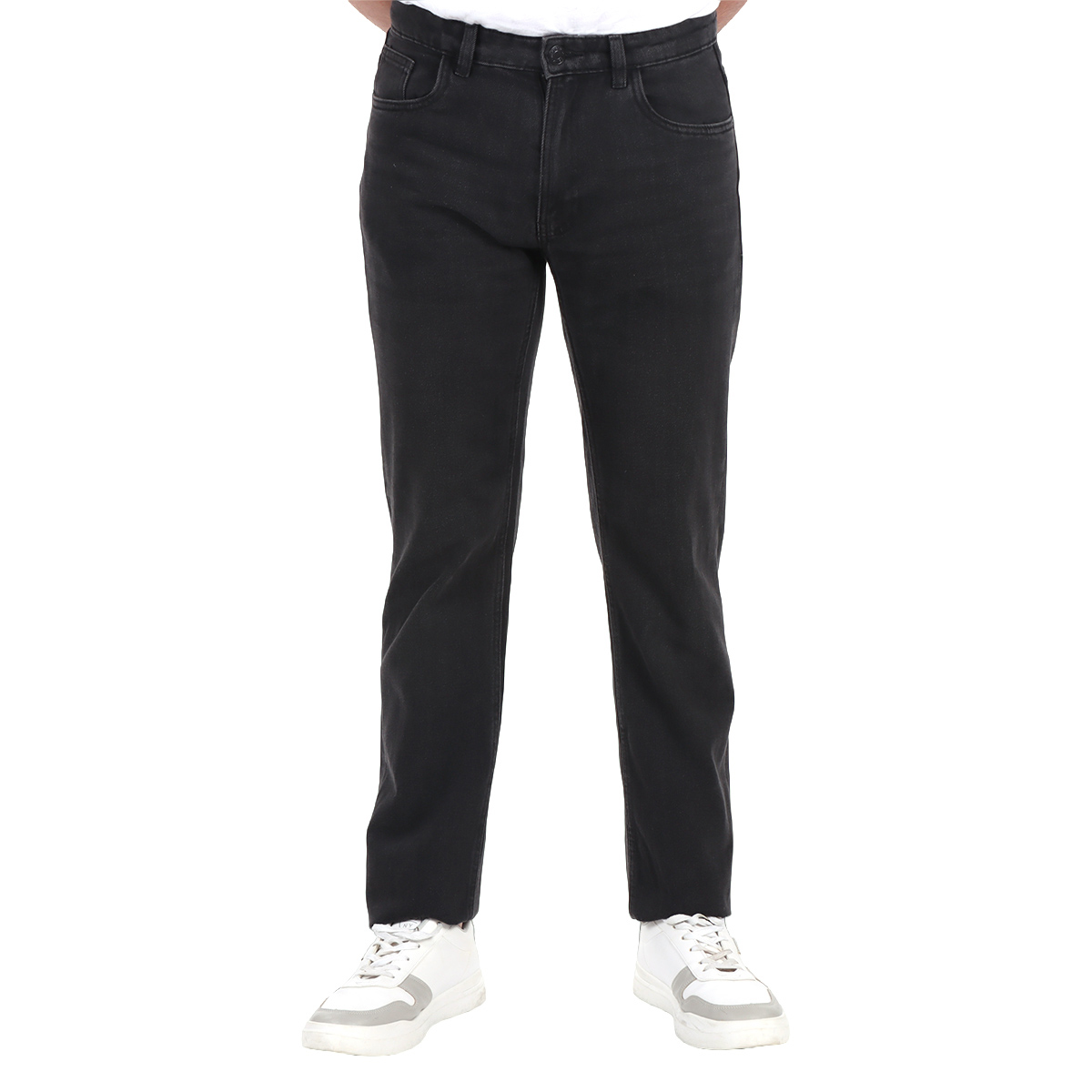 Jeans Negro Regular Fit Pierna Recta OVS para Hombre Negro image number null