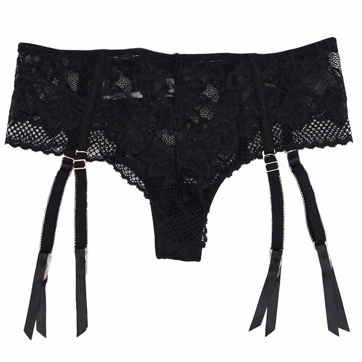 Panty Liguero De Encaje Couture Para Mujer image number null